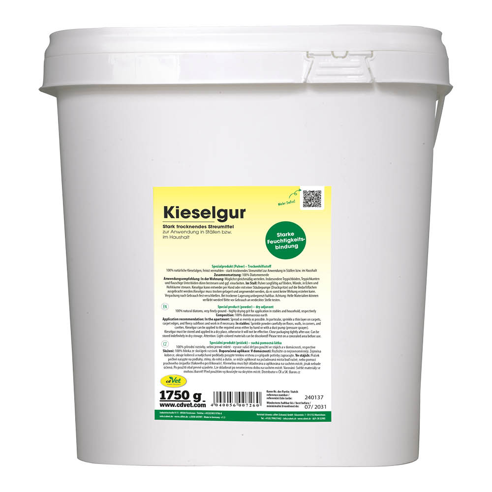 cdVet Vysušující křemelina Parazit Ex Váha: 1750 g