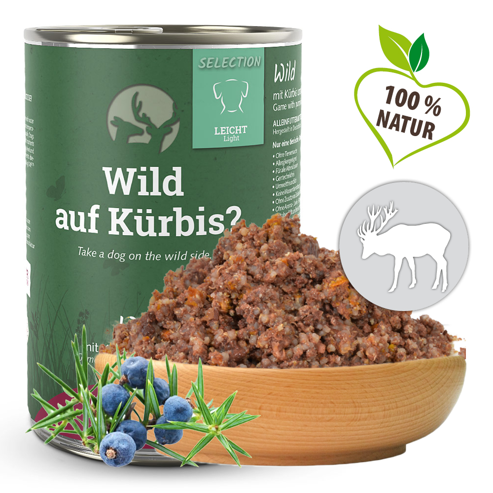 Herrmann's Konzerva pro psy - Divočina s dýní a quinoou Váha: 800 g