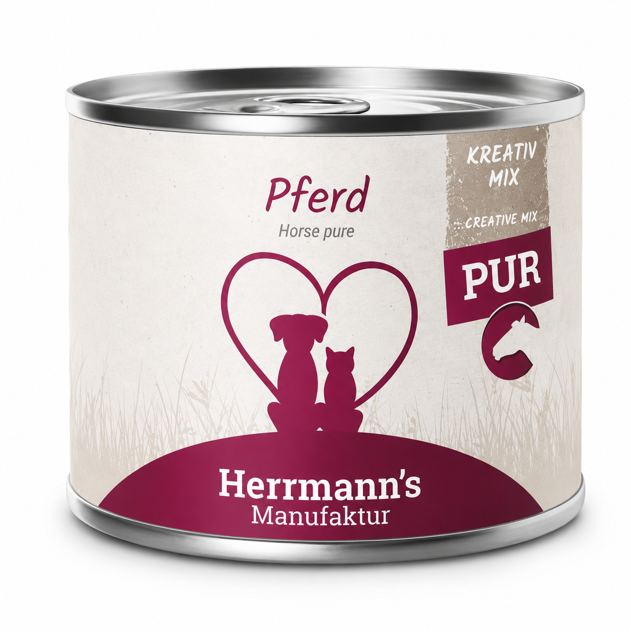 Herrmann's Konzerva pro psy a kočky - Koňské maso Váha: 200 g