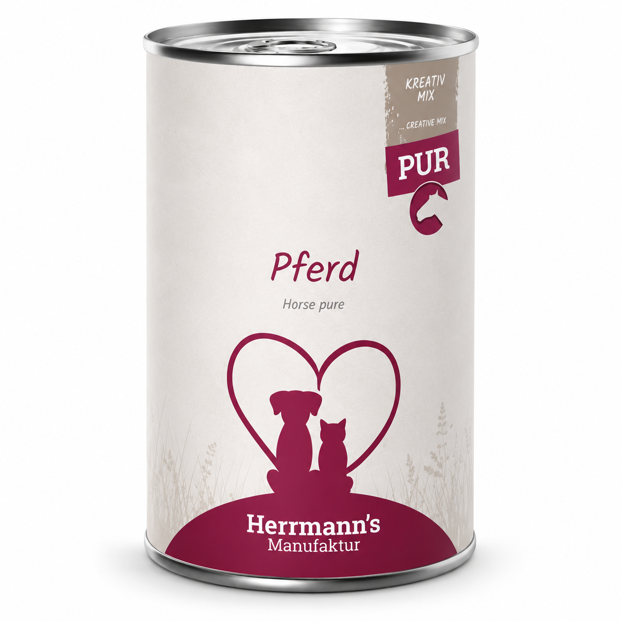 Herrmann's Konzerva pro psy a kočky - Koňské maso Váha: 400 g