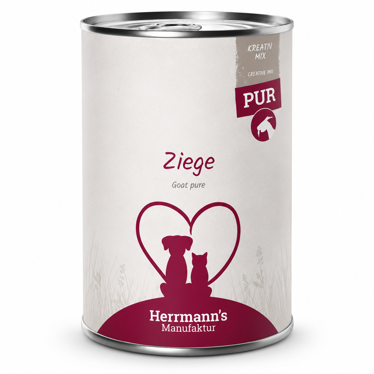 Herrmann's Konzerva pro psy a kočky - Kozí maso Váha: 400 g