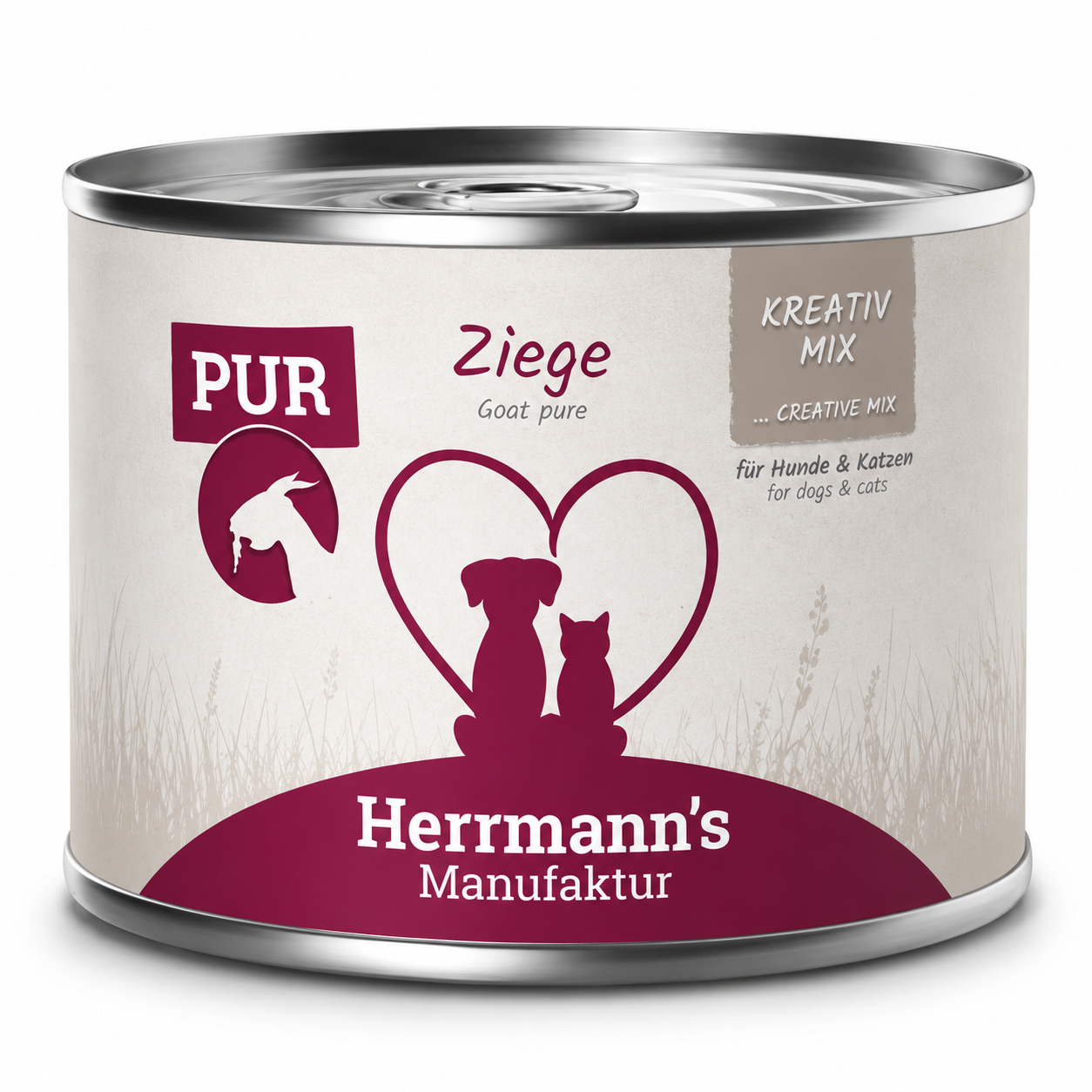 Herrmann's Konzerva pro psy a kočky - Kozí maso Váha: 200 g