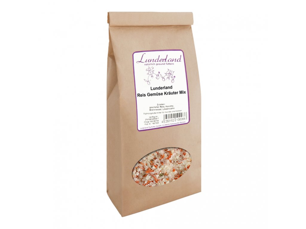 Lunderland Dietní vločky + 20 % zeleniny Váha: 1 kg