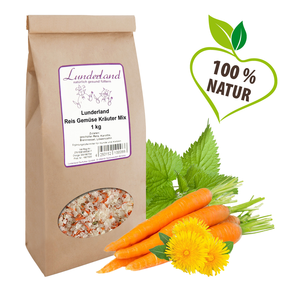 Lunderland Dietní vločky + 20 % zeleniny Váha: 5 kg