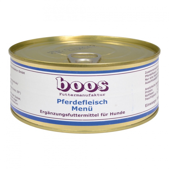 Lunderland Konzerva pro psy - Koňské maso s bramborem - BOOS Váha: 300 g