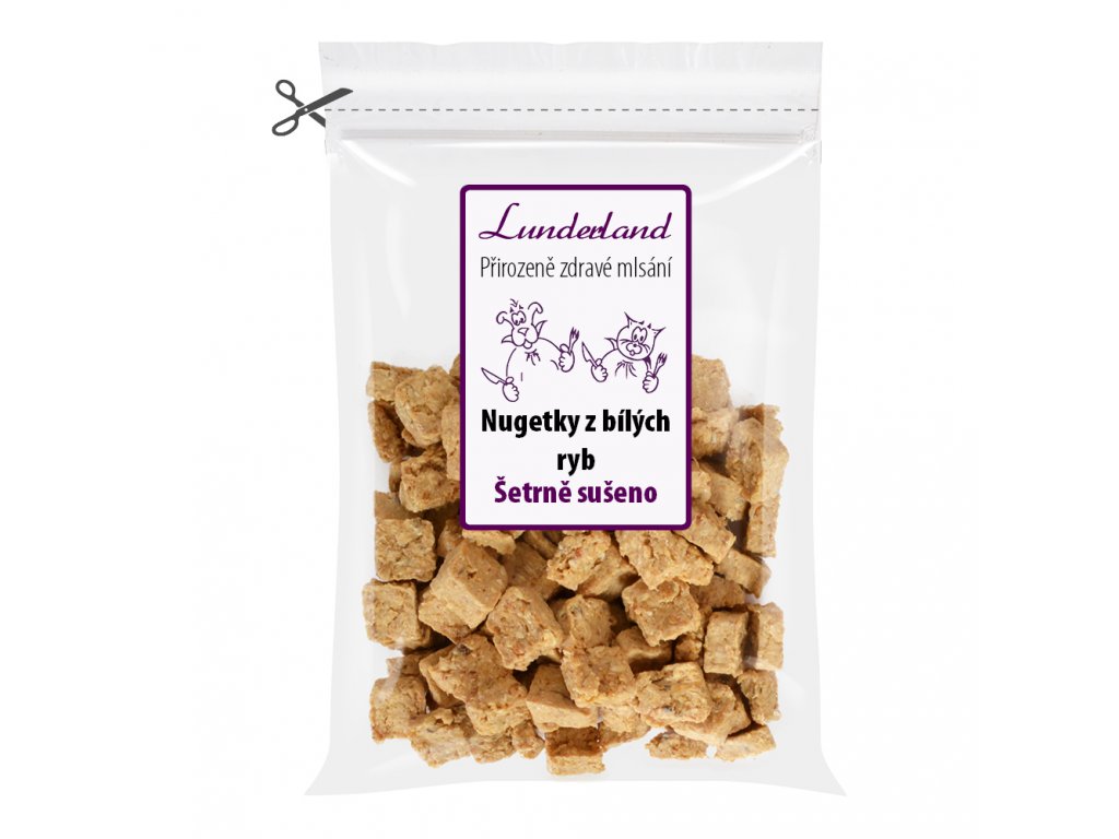 Lunderland Nugetky z bílých ryb Váha: 500 g