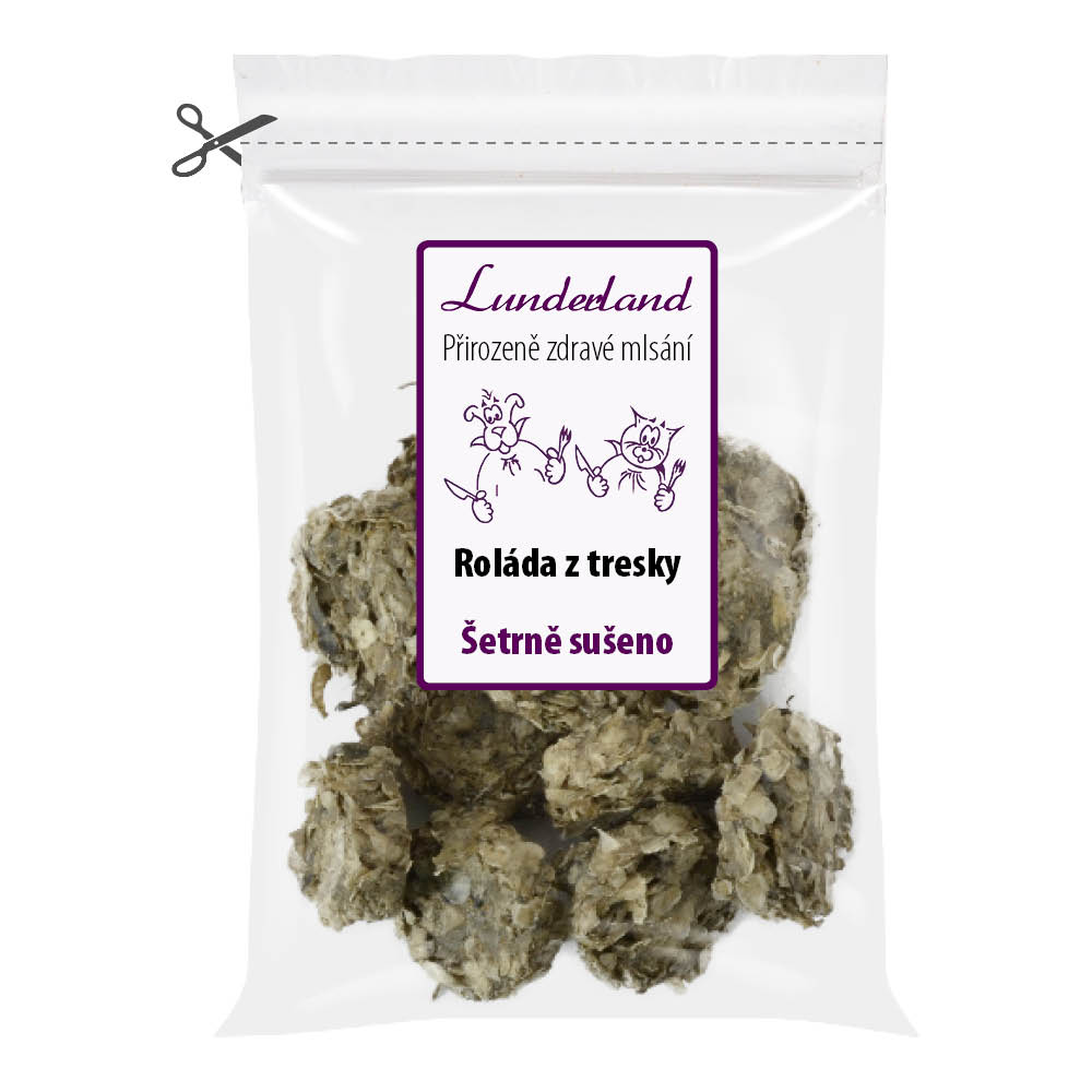 Lunderland Roláda z tresky Váha: 100 g