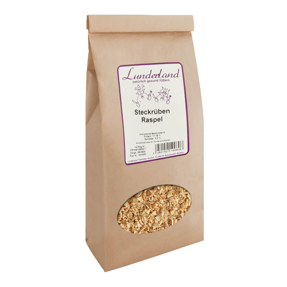 Lunderland Zelenina pro psy a kočky - Tuřín - sušený Váha: 500 g