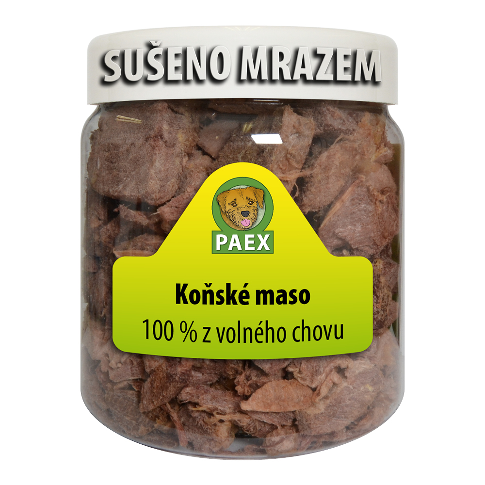 Paex Koňské maso, mrazem sušené 80 g Váha: 80 g