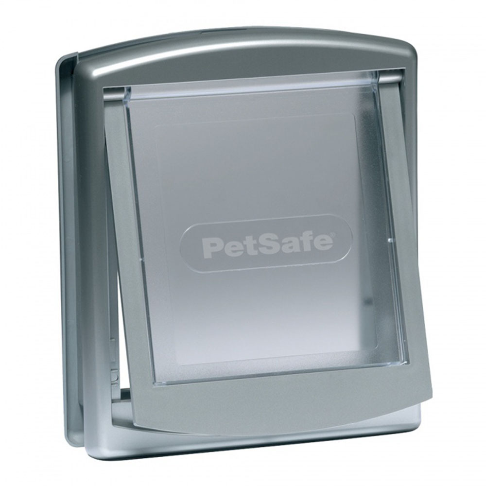 PetSafe Dvířka pro psy a kočky Staywell 737 - stříbrná S