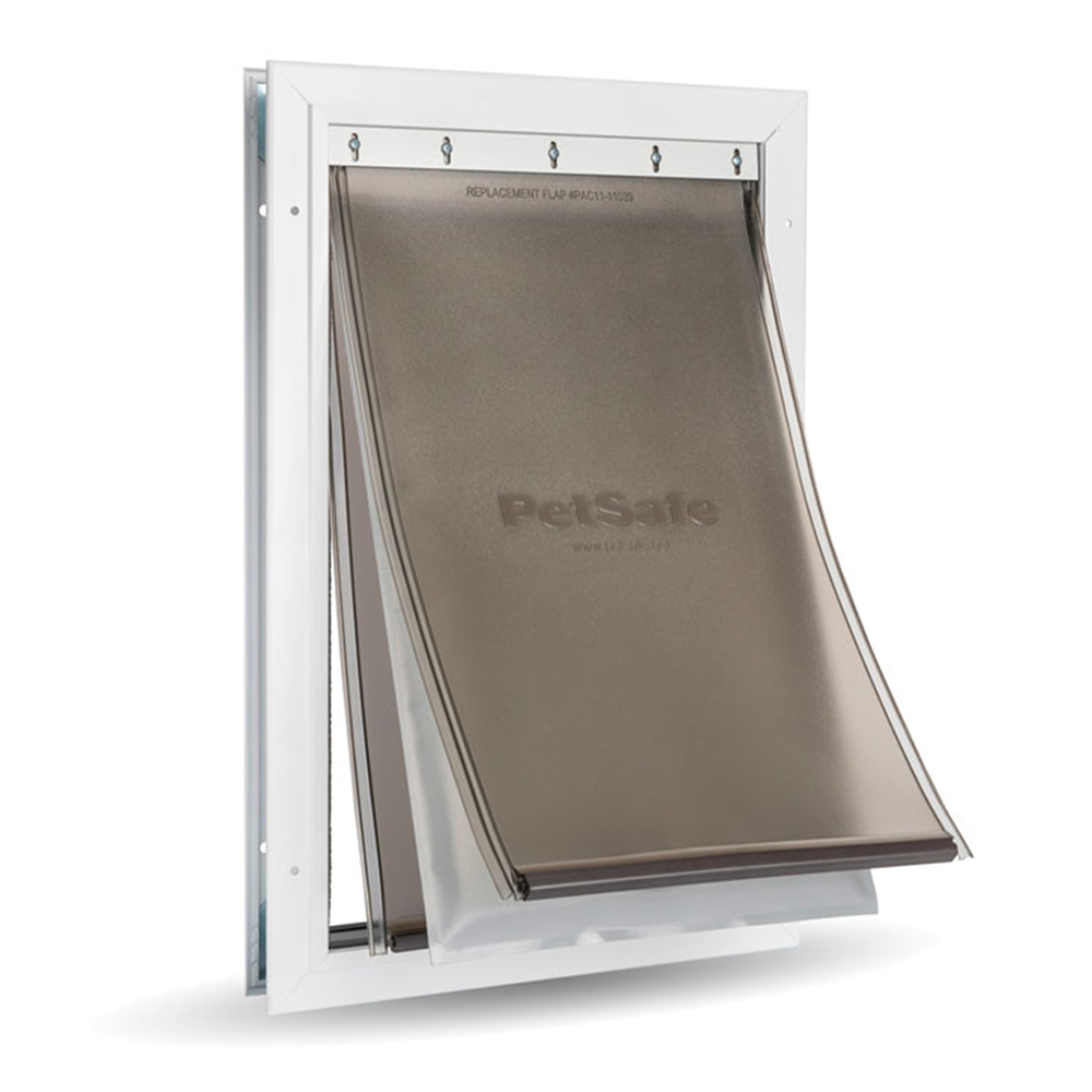 Dvířka pro psy PETSAFE Extreme Weather, hliníková - L