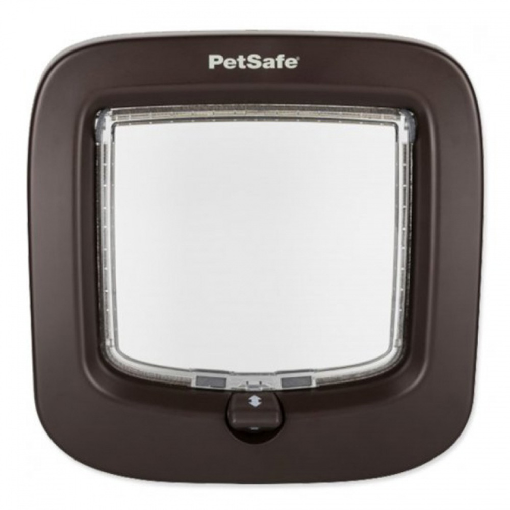 PetSafe Manuální dvířka pro kočky a psy DeLuxe hnědé