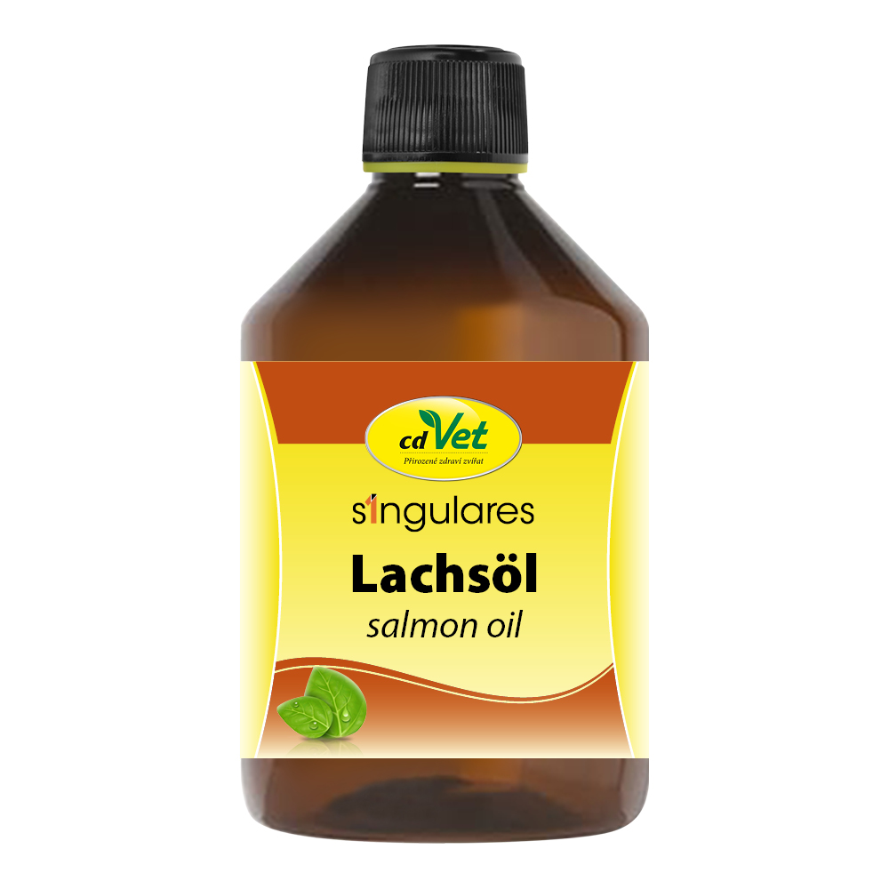 Lososový olej pro psy a kočky - cdVet Objem: 500 ml