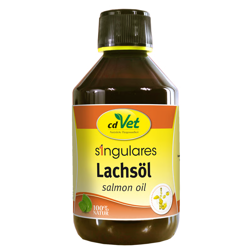 Lososový olej pro psy a kočky - cdVet Objem: 250 ml