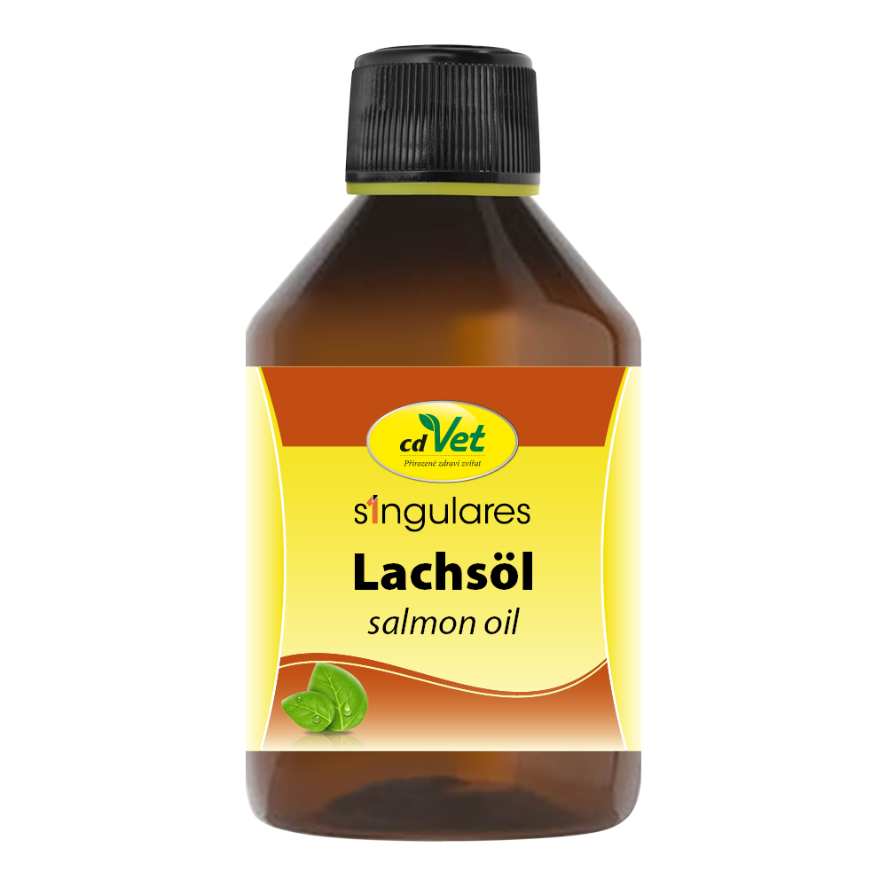 Lososový olej pro psy a kočky - cdVet Objem: 250 ml