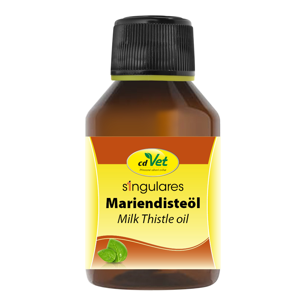 Ostropestřecový olej pro psy a kočky - cdVet Objem: 100 ml