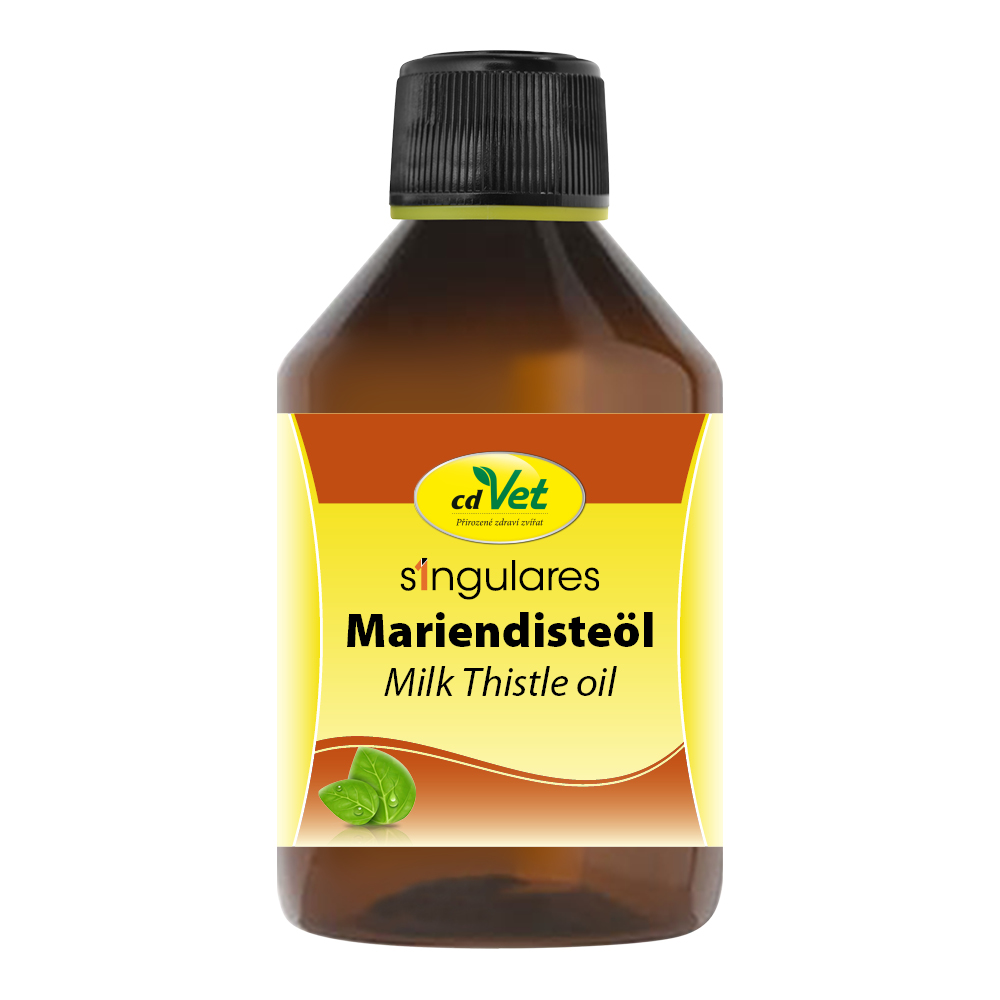 Ostropestřecový olej pro psy a kočky - cdVet Objem: 250 ml