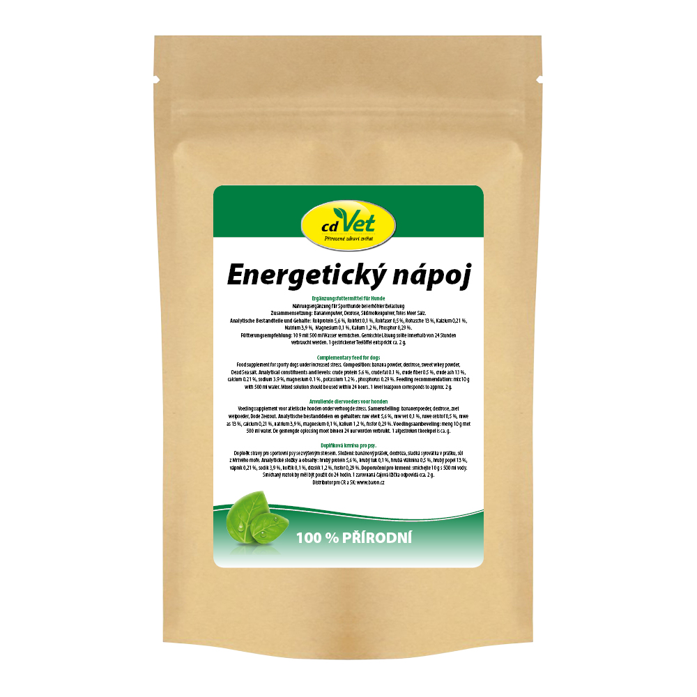 Energetický nápoj pro psy - cdVet Váha: 450 g