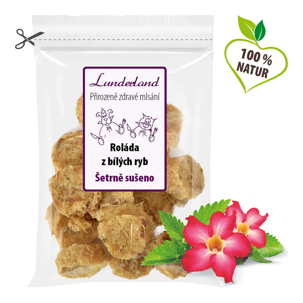 Lunderland Roláda z bílých ryb Váha: 500 g