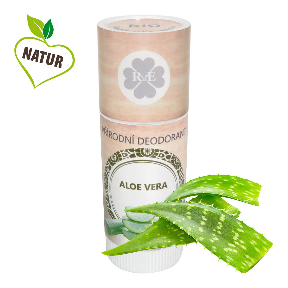 RaE Přírodní tuhý BIO deodorant - Aloe vera 25 ml Objem: 25 ml