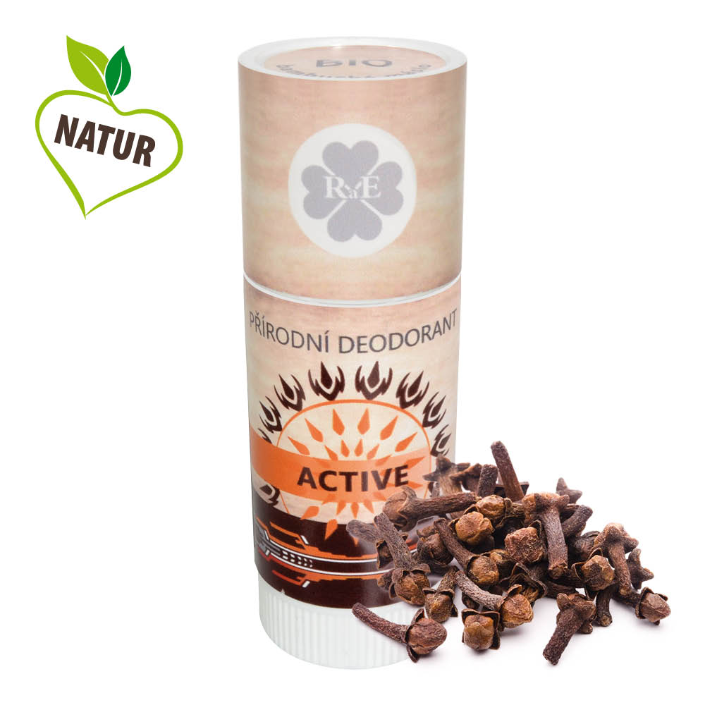 RaE Přírodní tuhý BIO deodorant - Active 25 ml Objem: 25 ml