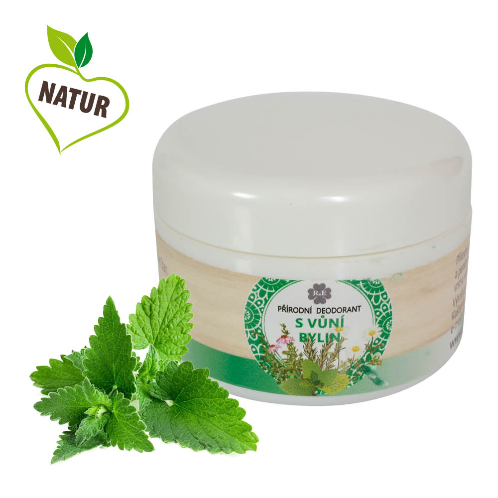 RaE Přírodní krémový deodorant - Vůně bylin 50 ml Objem: 50 ml
