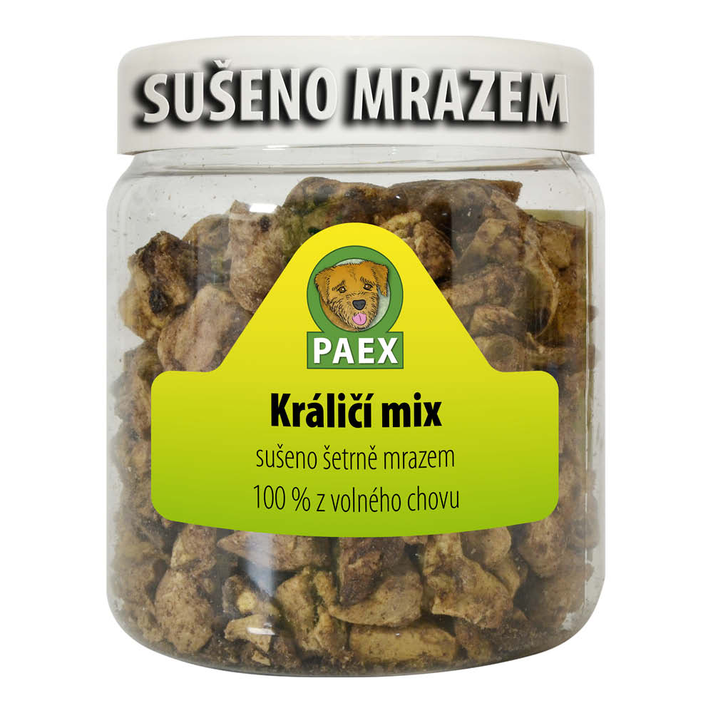 Paex Králičí mix, mrazem sušený 60 g Váha: 60 g