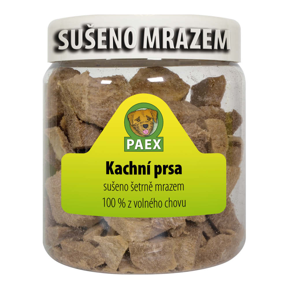 Paex Kachní prsa, mrazem sušená 70 g Váha: 70 g