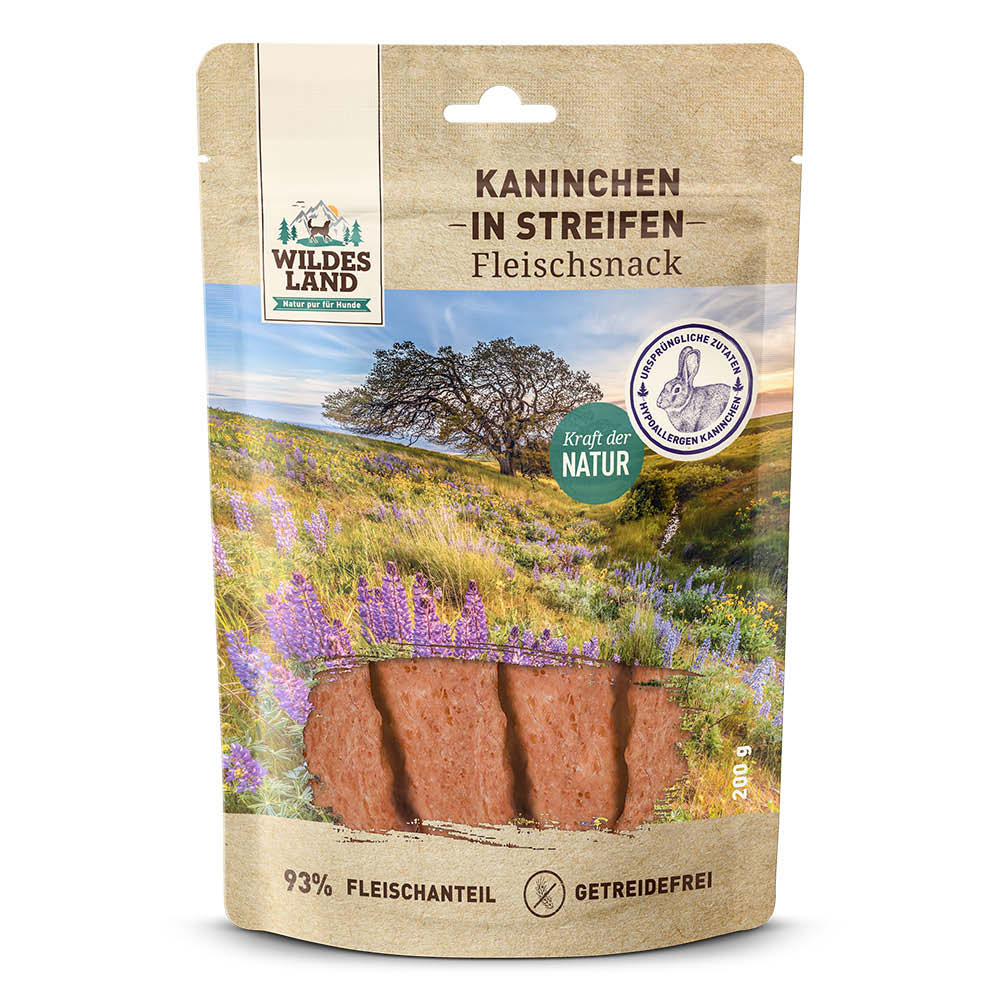 Wildes Land svačinka Králičí plátky Váha: 200 g
