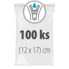 Uzavíratelné sáčky 12 x 17 cm 100 ks