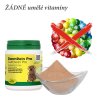 Přírodní doplněk stravy pro psy a kočky „Čistič střev v prášku - cdVet“ neobsahuje žádné umělé vitamíny.