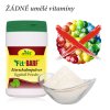 Přírodní doplněk stravy pro psy a kočky „Fit-BARF Vaječné skořápky - cdVet“ neobsahuje žádné umělé vitamíny.