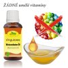 Přírodní doplněk stravy pro psy a kočky „Olej z pšeničných klíčků - cdVet“ neobsahuje žádné umělé vitamíny.