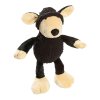 Plyšová hračka černá ovečka 25 cm