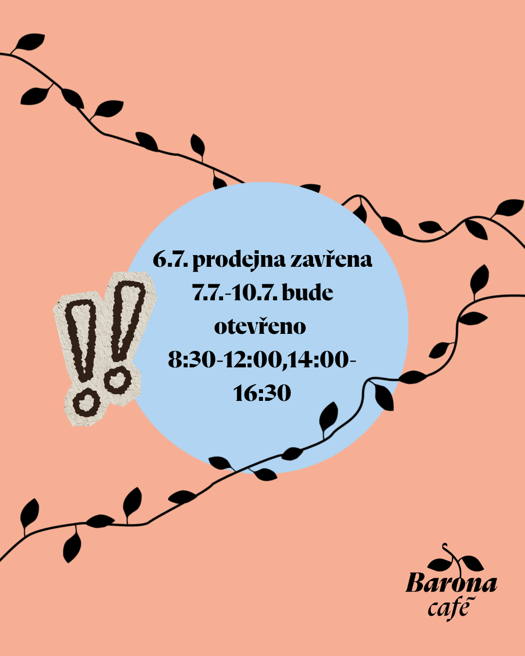 Otevírací doba okolo svátků