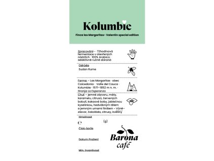 Kolumbie Finca Las Margaritas_ Valentine special