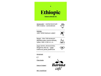 Ethiopia Sidama Mirado G2