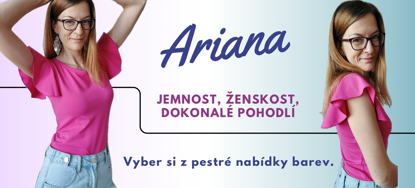 Tričko Ariana – jemné, ženské a dokonale pohodlné