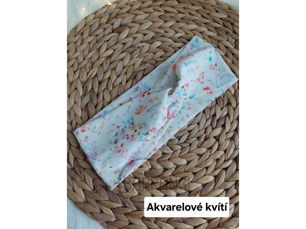 Akvarelové kvítí