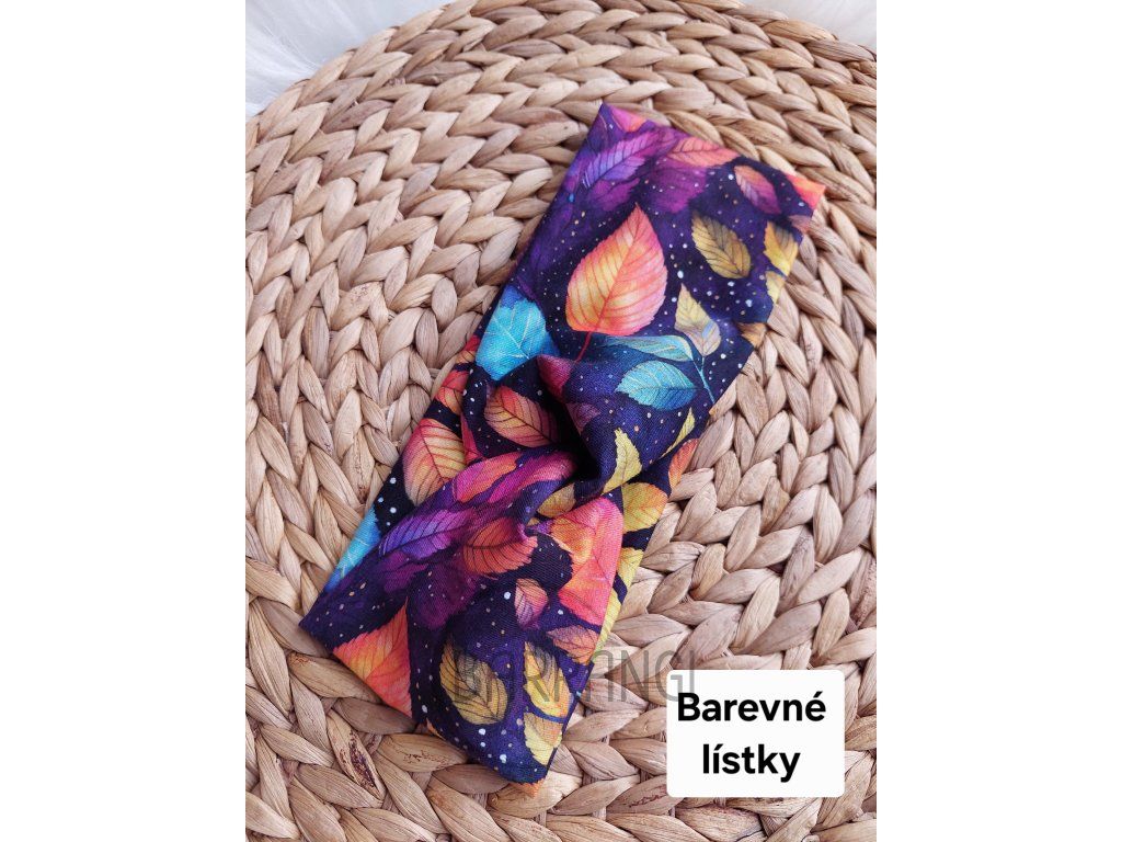 Barevné lístky