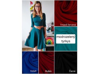Dámské šaty - Výběr jednobarevek pro měsíc Říjen