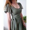Dámské šaty Madeira/úplet -army/khaki