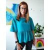 Amálie | Oversized peplum halenka ze lnu a viskózy  Volná. Vzdušná. Přirozeně ženská.