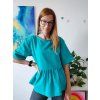 Amálie | Oversized peplum halenka