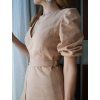 Lněné zavinovací šaty „Lena“ – elegance, která dýchá  VYPRODÁNO
