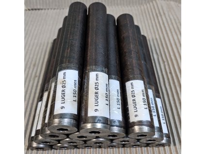 9 luger 25mm 150mm 2