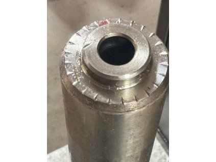 Forged 9×19 Luger Barrel Blank – 650 mm Ø33 mm