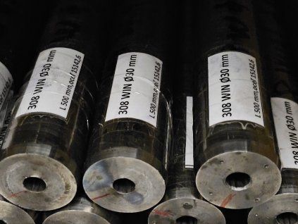 .308 Win Rifled Barrel Blank – 500 mm Ø30 mm