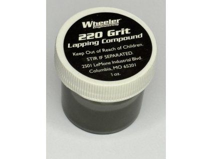 Wheeler 220 Grit Lapping Compound – 1 oz (30 ml)