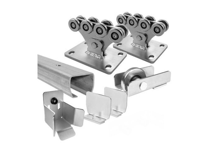 Sada Hörmann LINEA MATIC KIT ENZO SZ 02 4,5 m pro výrobu samonosné brány do 4,5m včetně pohonu Hörmann LineaMatic,dálkové ovládání , hřebeny V6